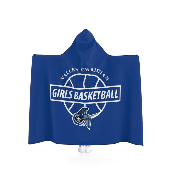 Girls Basketball Hooded Blanket (Shipping Only)