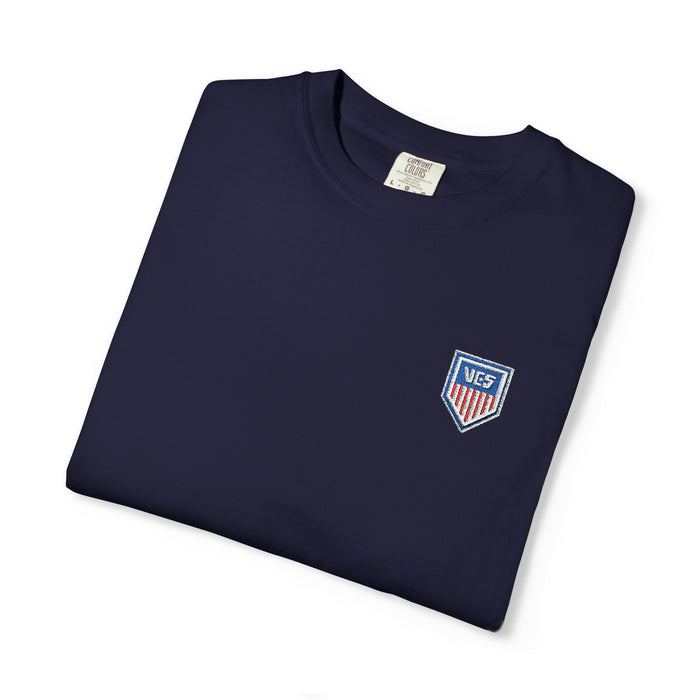 Valley USA Badge Embroidered Comfort Colors T-shirt