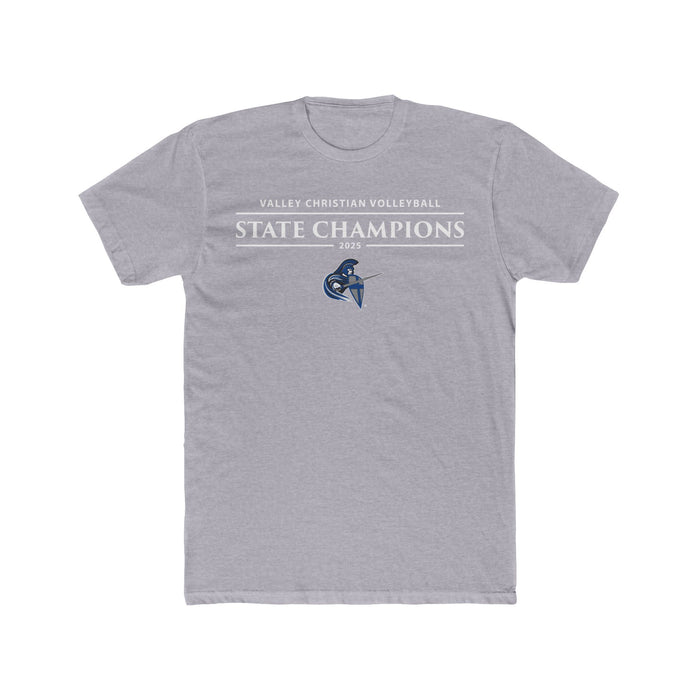 Volleyball 2025 State Champions Unisex Next Level Tee (Shipping Only)