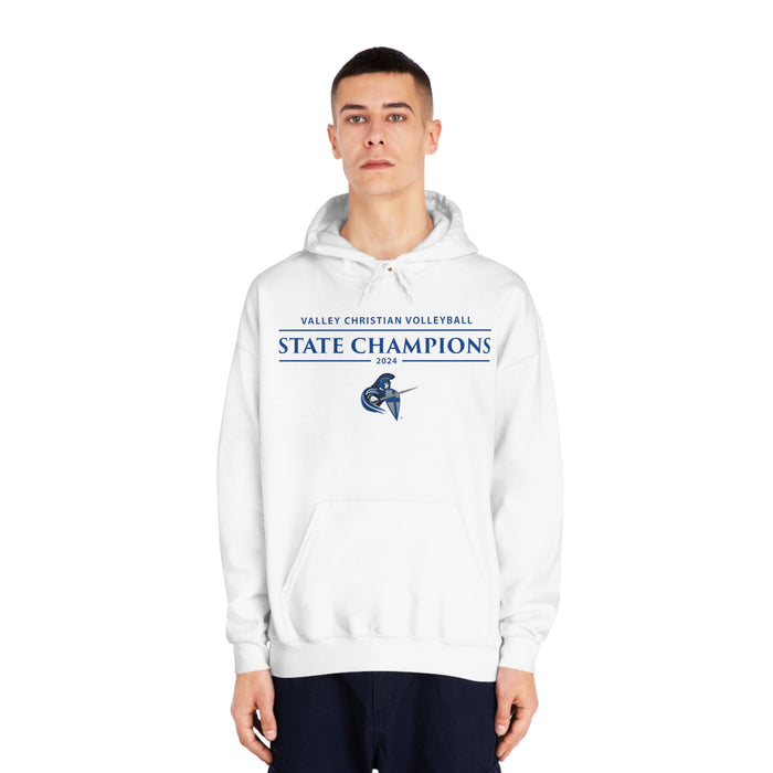 Volleyball 2024 State Champions Unisex Gildan DryBlend® Hoodie Sweatshirt (Shipping Only)