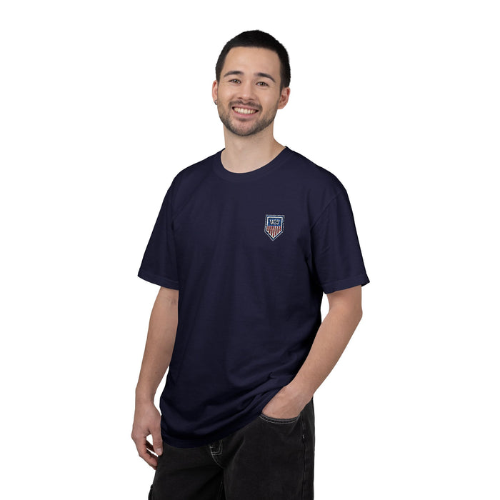 Valley USA Badge Embroidered Comfort Colors T-shirt