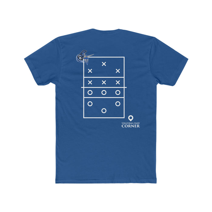 Volleyball Dad's Corner Men's Next Level Tee (Shipping Only)
