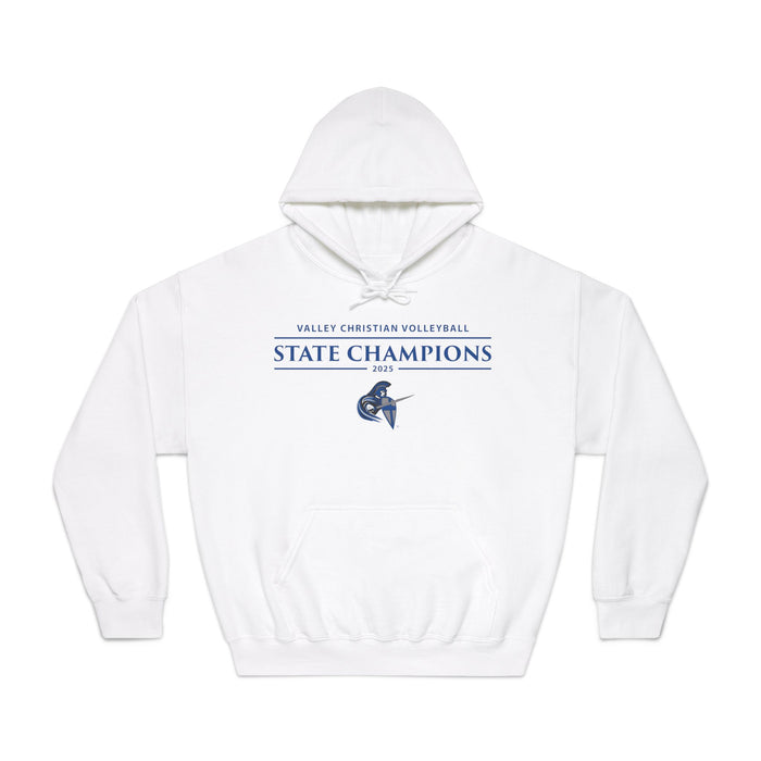 Volleyball 2025 State Champions Unisex Gildan DryBlend® Hoodie Sweatshirt (Shipping Only)