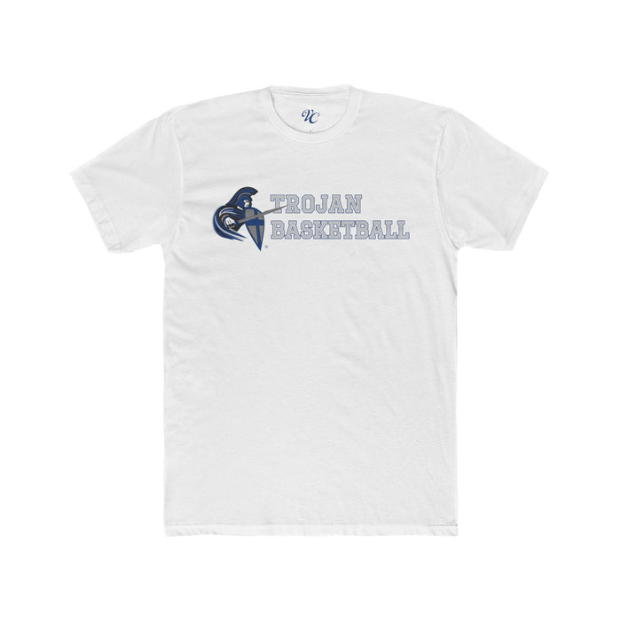 Trojan Basketball Shirt Next Level Tee (Shipping Only)