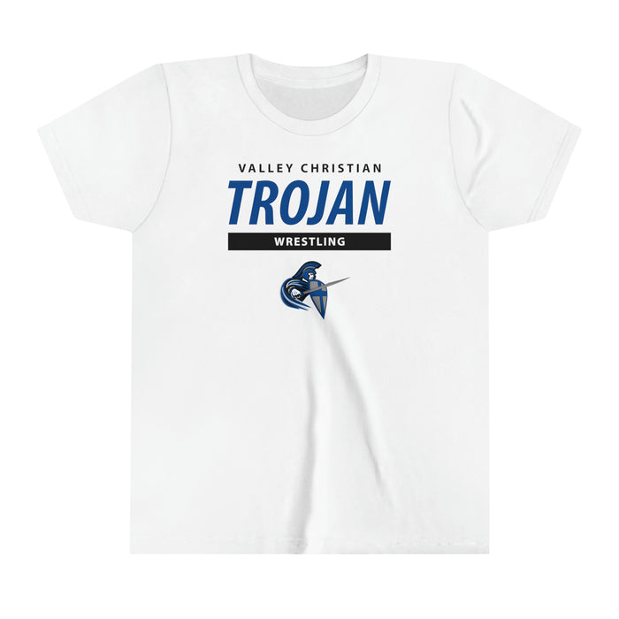 Trojan Wrestling Youth Bella+Canvas Tee (Shipping Only)