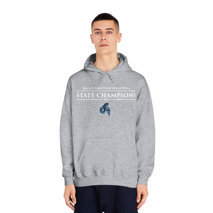 Volleyball 2024 State Champions Unisex Gildan DryBlend® Hoodie Sweatshirt (Shipping Only)