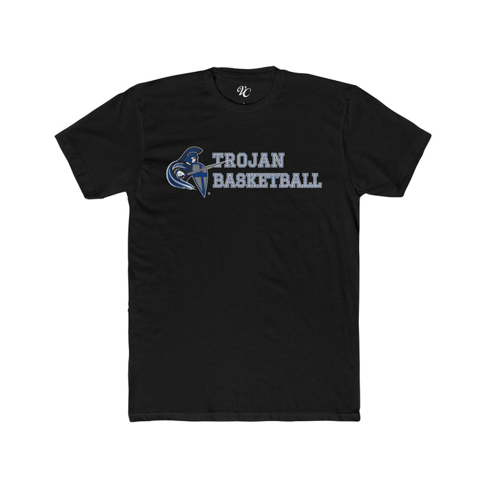 Trojan Basketball Shirt Next Level Tee (Shipping Only)