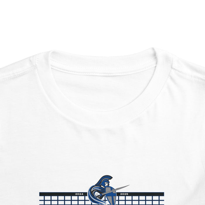 Toddler Volleyball 'Back 2 Back' 2025 State Championship Short Sleeve Tee