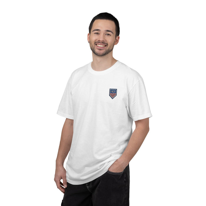 Valley USA Badge Embroidered Comfort Colors T-shirt