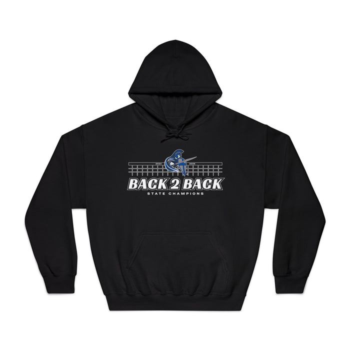 Volleyball 2025 Back 2 Back State Champions Unisex Gildan DryBlend® Hoodie Sweatshirt (Shipping Only)