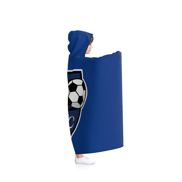 Girls Soccer Shield Hooded Blanket (Shipping Only)