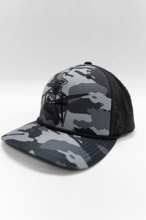Trojan Black-out Camo Hat CapX Hat (PICK-UP ONLY)