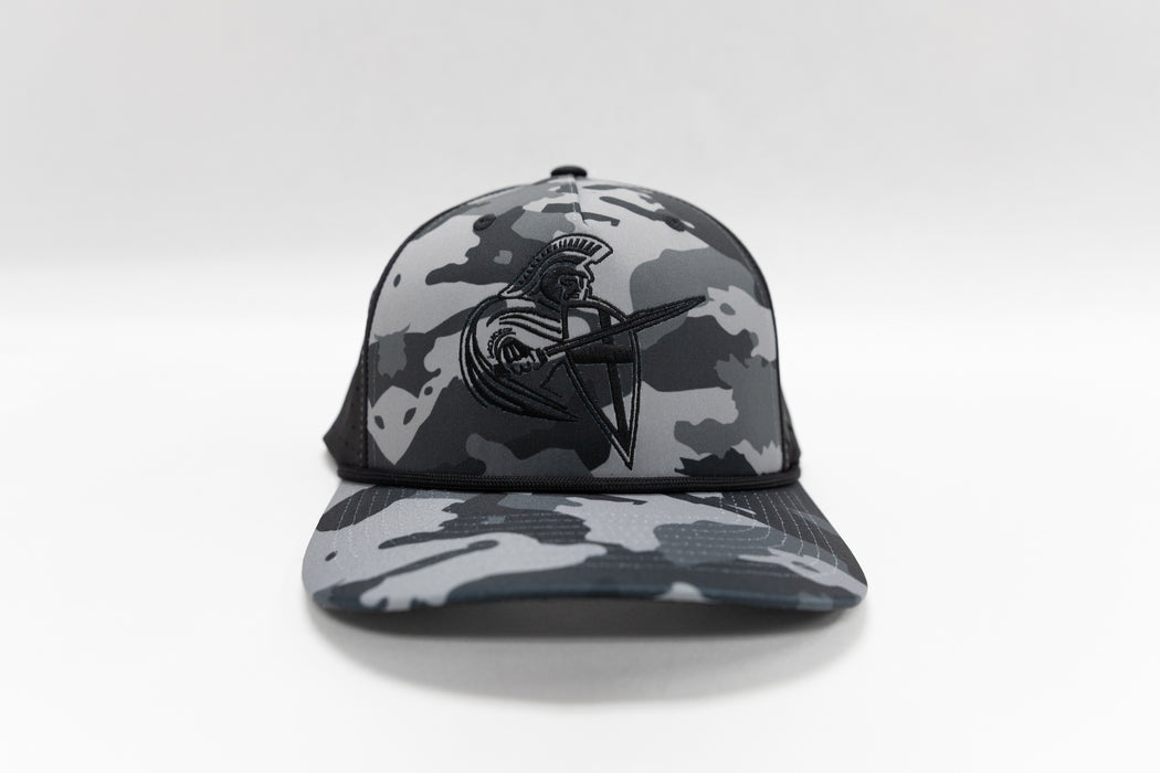 Trojan Black-out Camo Hat CapX Hat (PICK-UP ONLY)