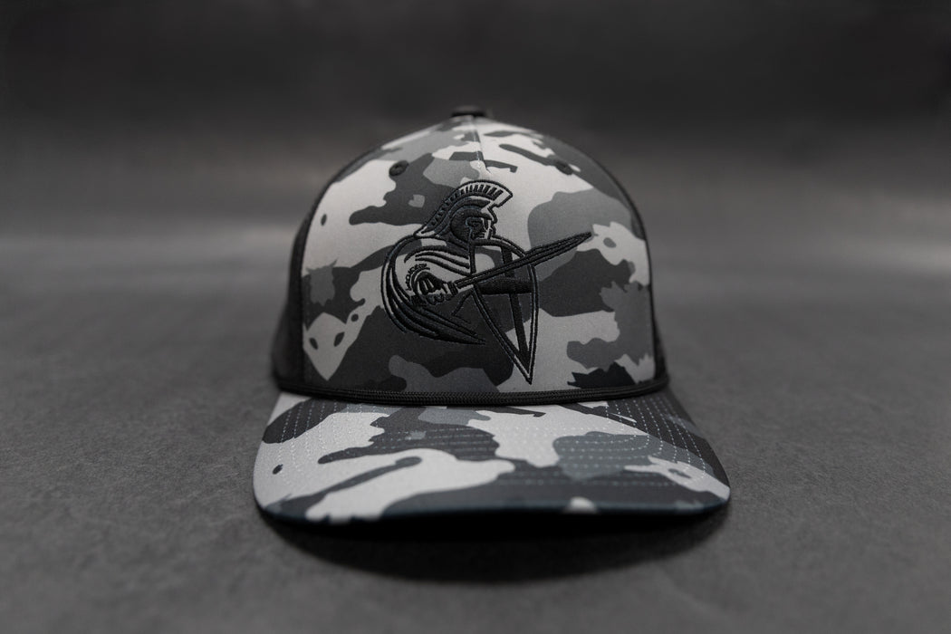 Trojan Black-out Camo Hat CapX Hat (PICK-UP ONLY)