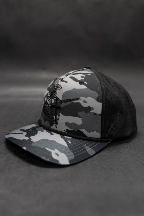 Trojan Black-out Camo Hat CapX Hat (PICK-UP ONLY)