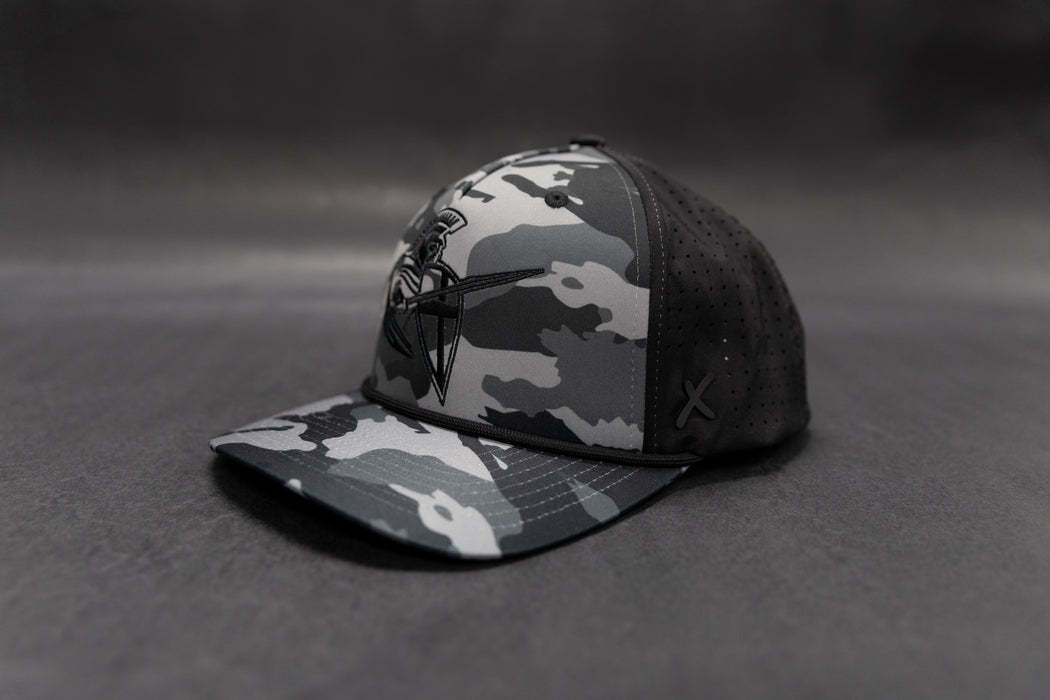 Trojan Black-out Camo Hat CapX Hat (PICK-UP ONLY)