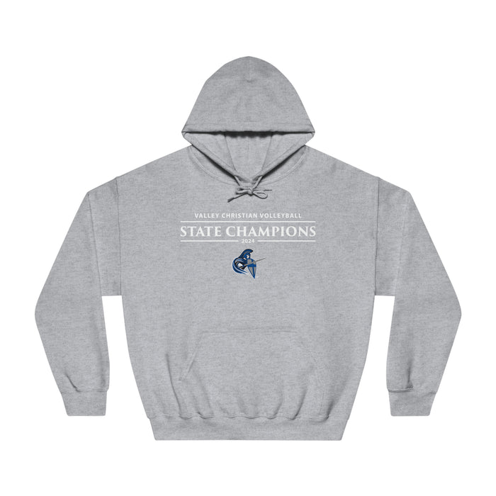 Volleyball 2024 State Champions Unisex Gildan DryBlend® Hoodie Sweatshirt (Shipping Only)