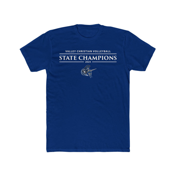 Volleyball 2024 State Champions Unisex Next Level Tee (Shipping Only)