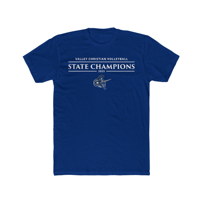 Volleyball 2025 State Champions Unisex Next Level Tee (Shipping Only)