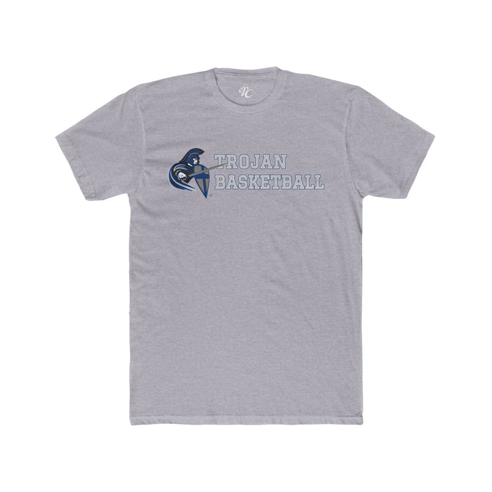 Trojan Basketball Shirt Next Level Tee (Shipping Only)