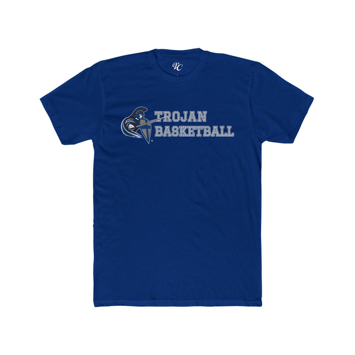 Trojan Basketball Shirt Next Level Tee (Shipping Only)