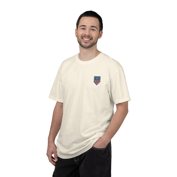 Valley USA Badge Embroidered Comfort Colors T-shirt