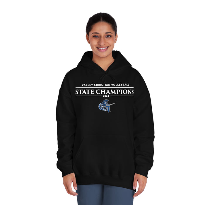 Volleyball 2024 State Champions Unisex Gildan DryBlend® Hoodie Sweatshirt (Shipping Only)