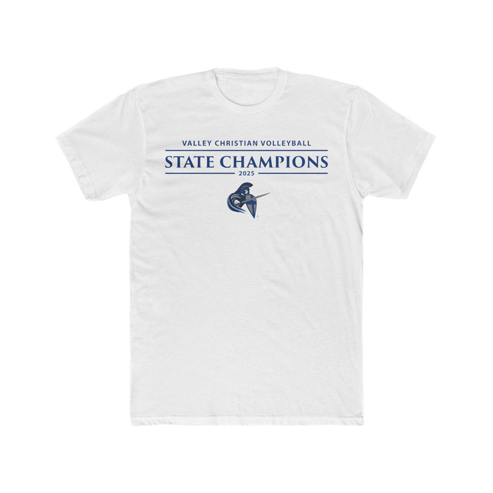 Volleyball 2025 State Champions Unisex Next Level Tee (Shipping Only)