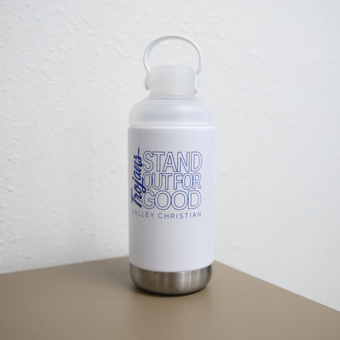 "Trojans Stand For Good" Stainless Steel Water Bottle (PICK-UP ONLY)