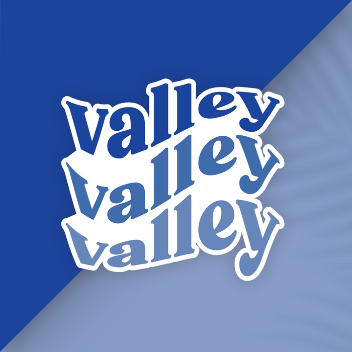 Valley Wave Sticker (PICK-UP ONLY)